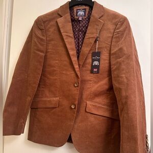 Tan corduroy blazer